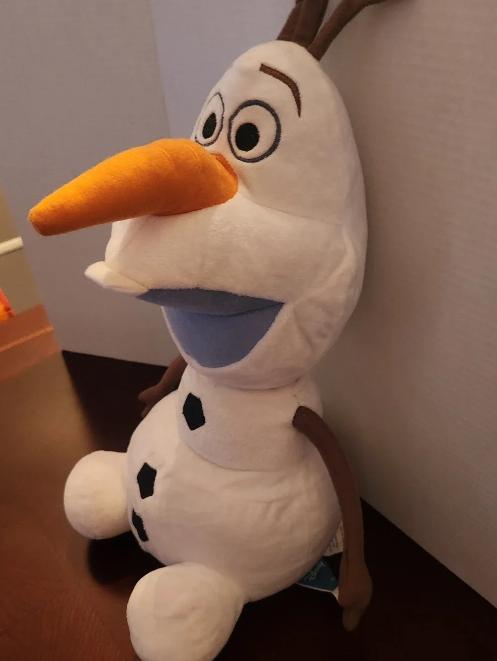 Disney Olaf Plush - White, Brown, Orange, Blue